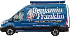 Benjamin Franklin Plumbing Truck in Orlando