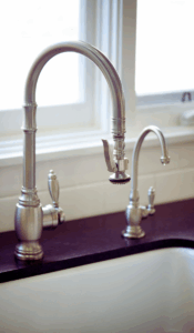 Long lasting kitchen faucet properly installed by Benjamin Franklin Plumbing